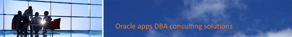 A banner image of Oracle Apps DBA Experts page | Oracle apps DBA Consultants | EDO Solutions